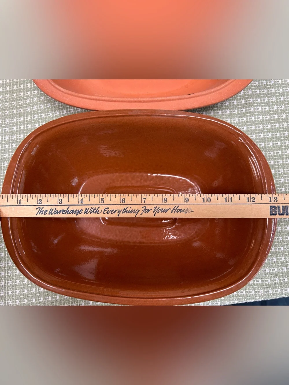 Schlemmertopf Terracotta Clay Baker - Orange, new condition, never used.